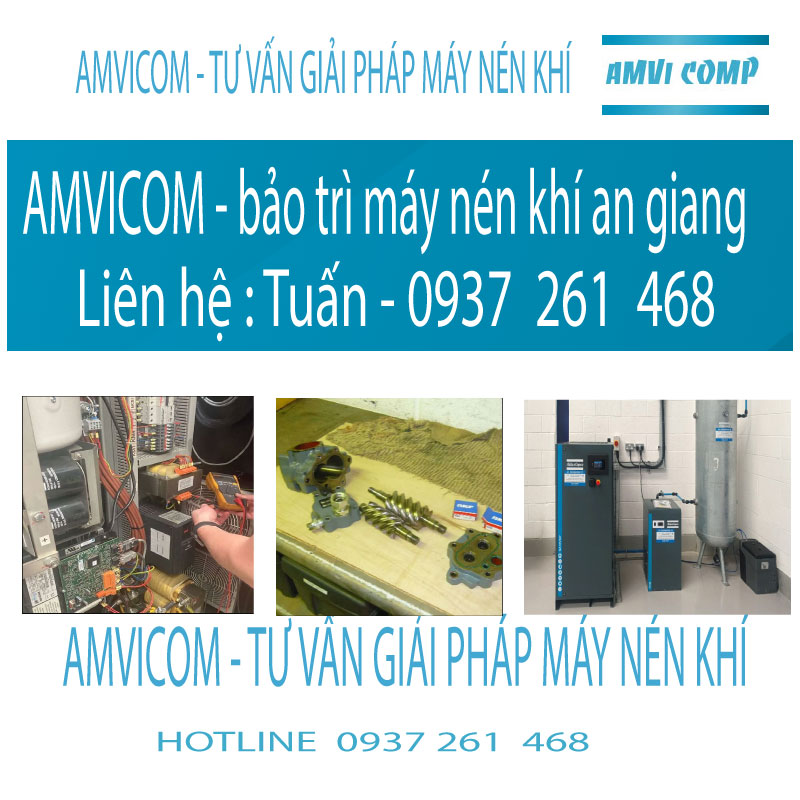 bảo trì máy nén khí an giang 