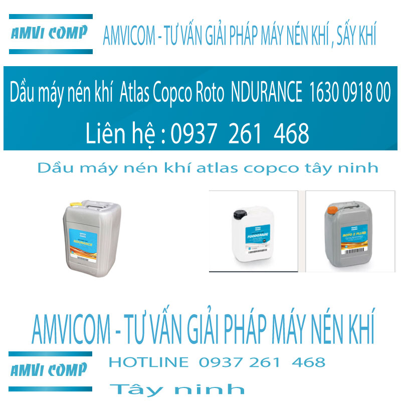 Dầu máy nén khí Atlas Copco tây ninh - amvicom 0937261468