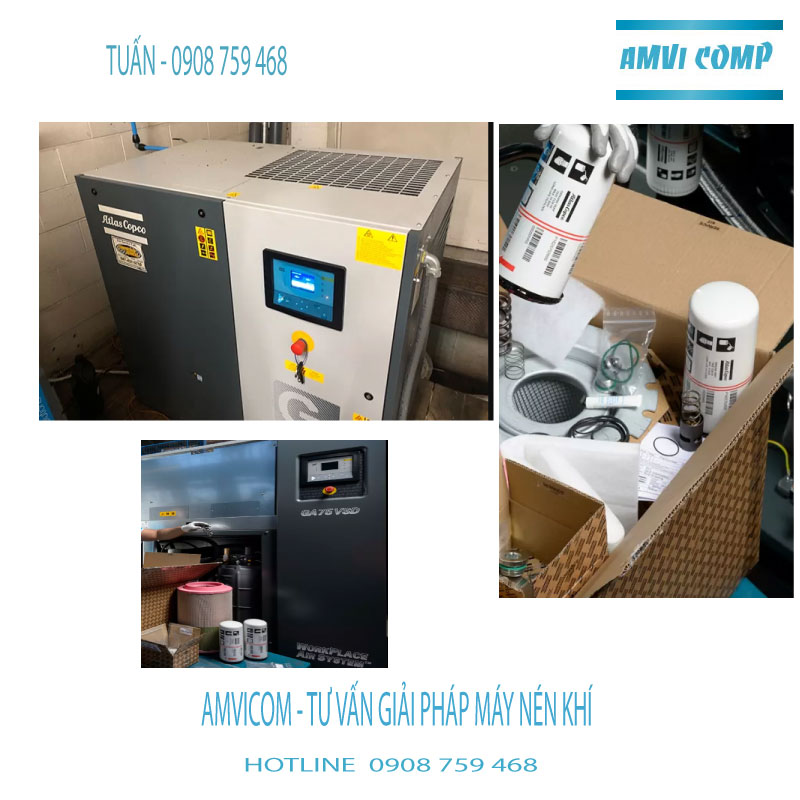 Dich vụ bảo tri may nén khi amvicom