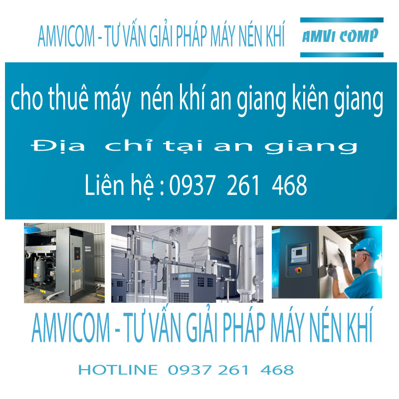 amvicom cho thuê máy nén khi