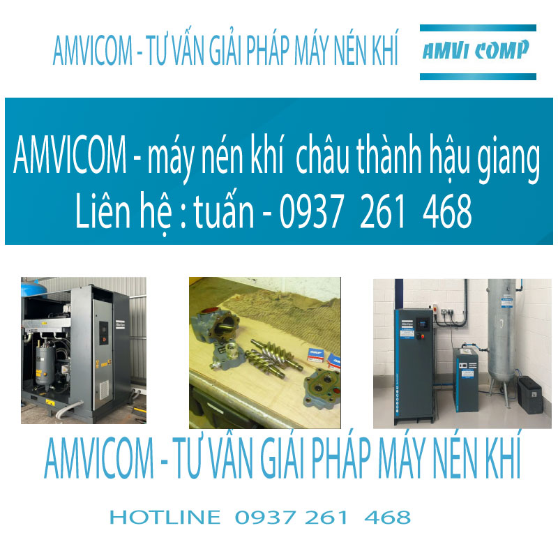 máy nén khí châu thành hậu giang amvicom