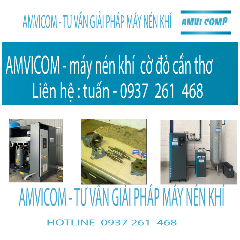 máy nén khi cờ đỏ cần thơ amvicom