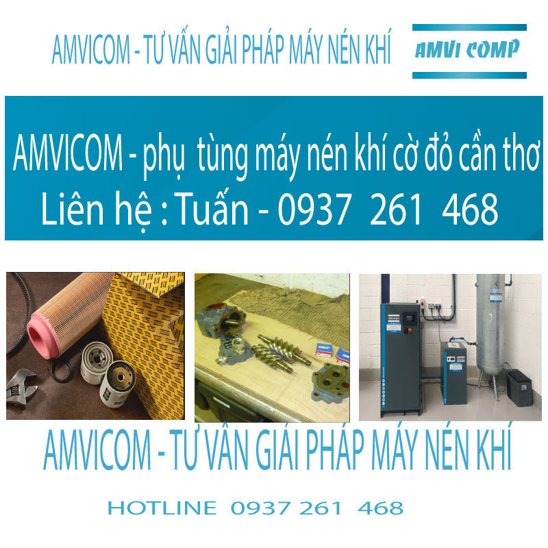phụ tùng máy nén khí cờ đỏ cần thơ