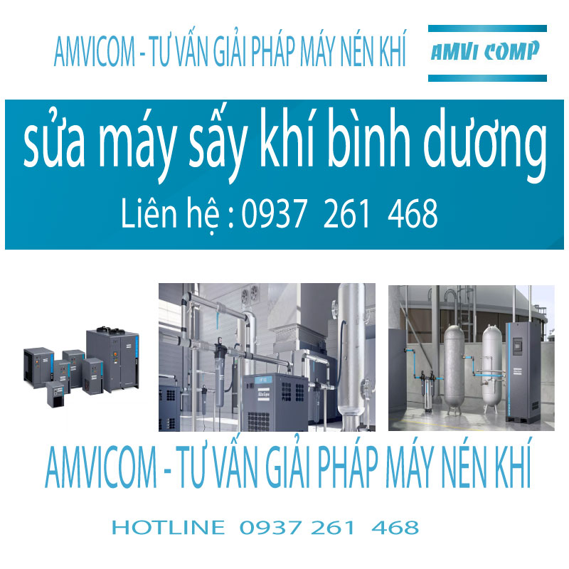 Sửa máy sấy khí tại bình dương amvicom