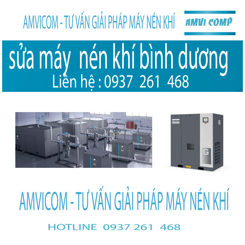 Sửa máy nén khí tại bình dương amvicom