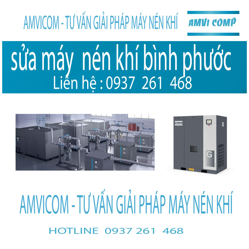 Sửa máy nén khí bình phước amvicom