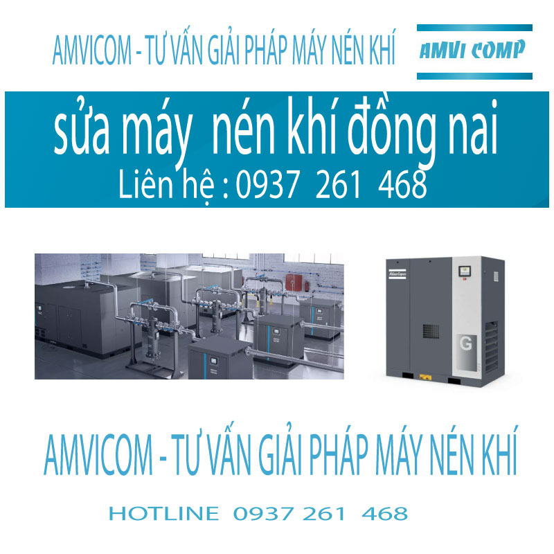 Sửa máy nén khí đồng nai amvicom