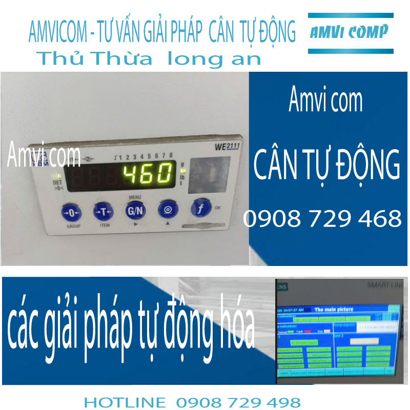 cân tự dộng thủ thừa long an  amviweighing