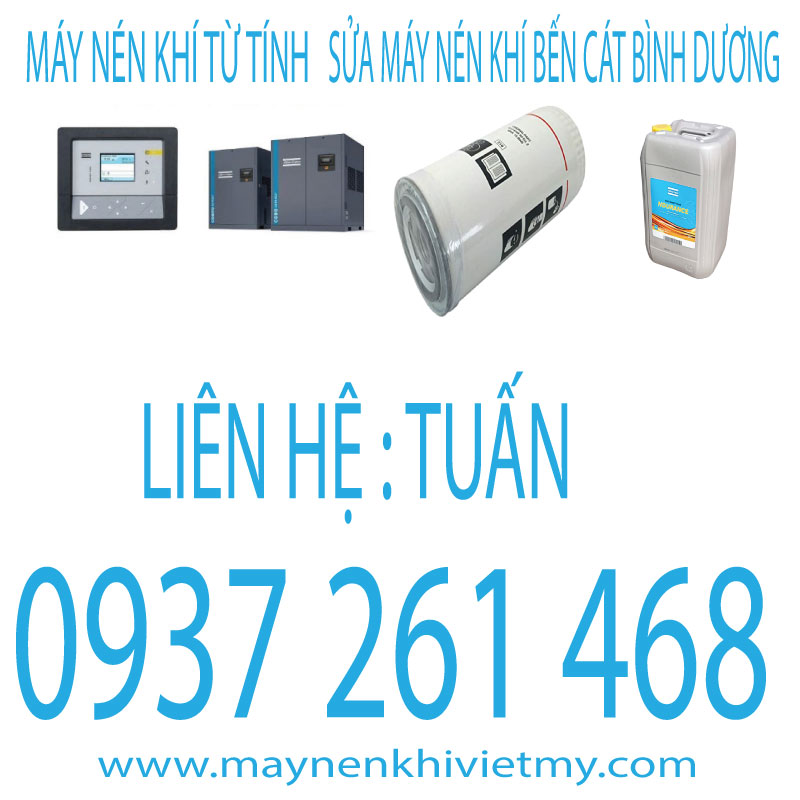 sửa máy nén khí bến cát bình dương