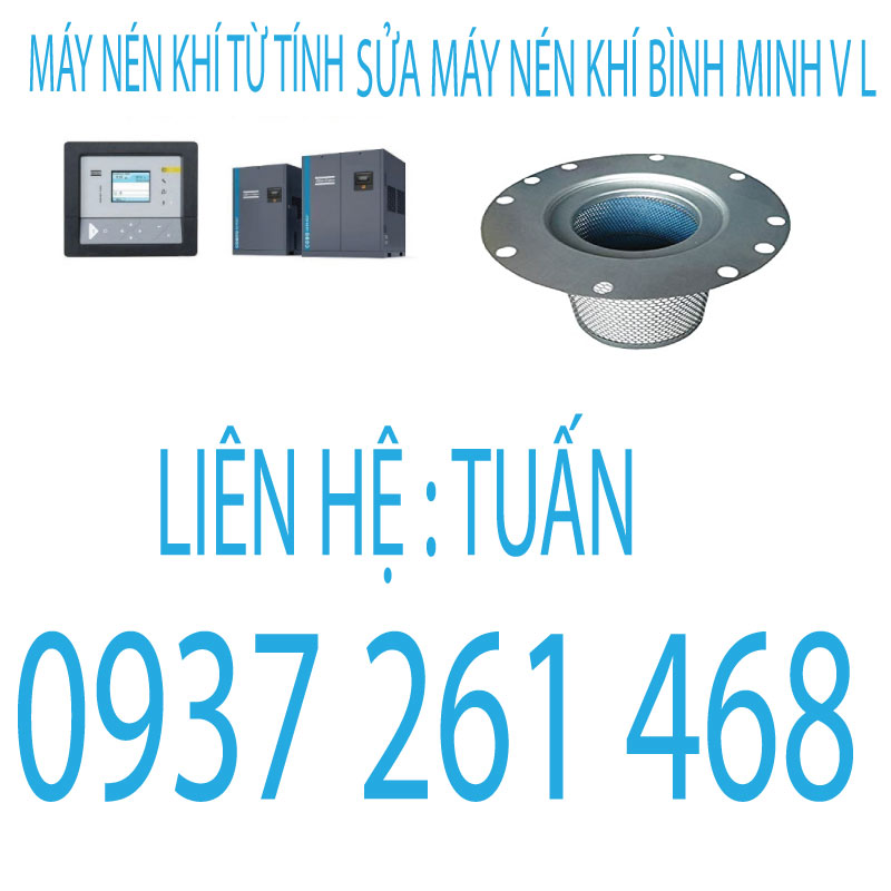 sửa máy nén khí bình minh vĩnh long 