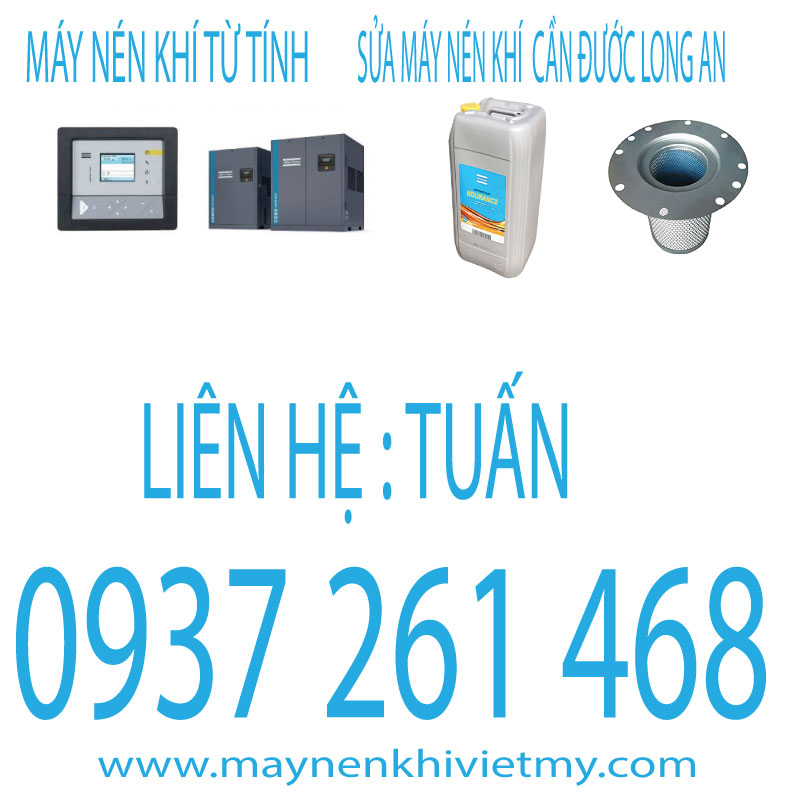 sửa máy nén khí cần đước long an