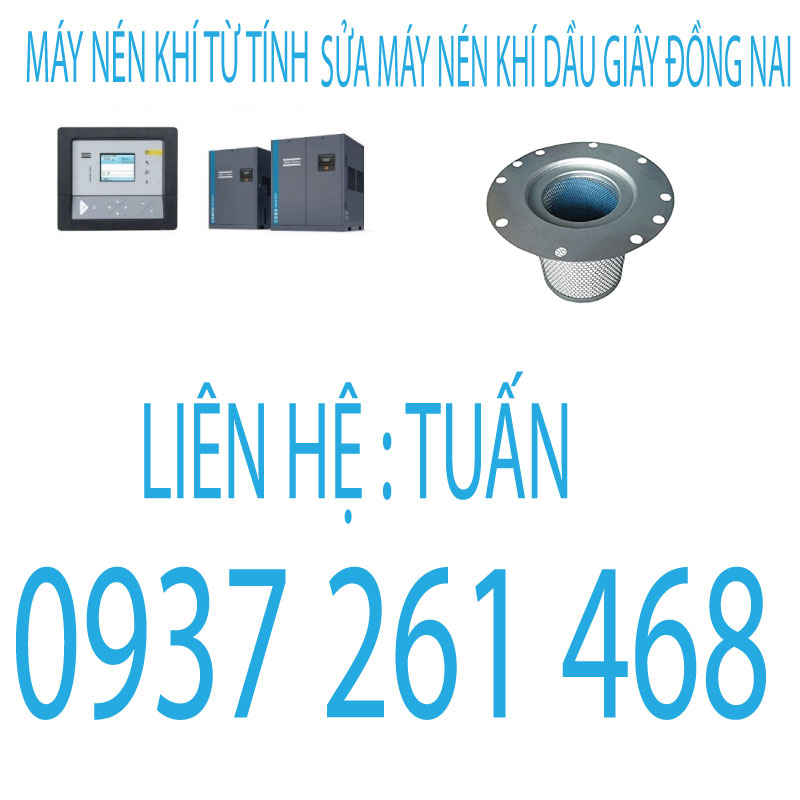 sửa máy nén khí dầu giây thống nhất đồng nai 