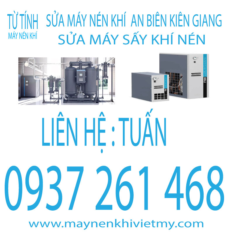 sửa máy nén khí an biên kiên giang 