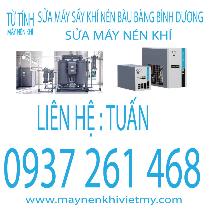 Sửa máy sấy khí bàu bàng bình dương