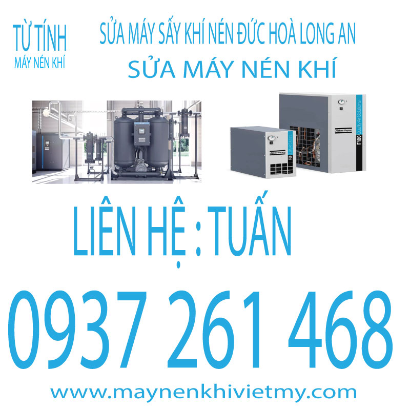 Sửa máy sấy khí đức hoà long an