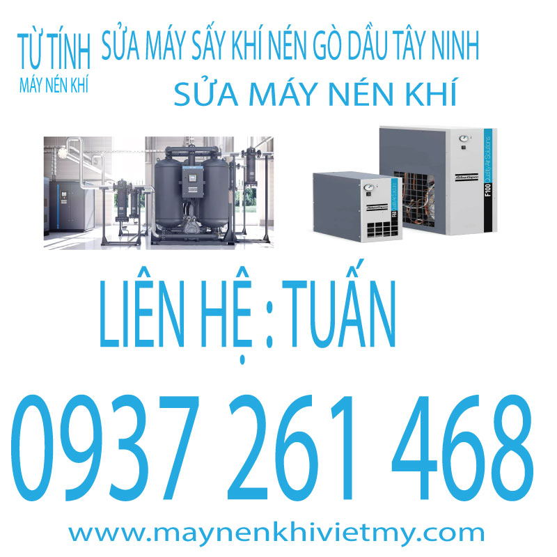 Sửa máy sấy khí gò dầu tây ninh