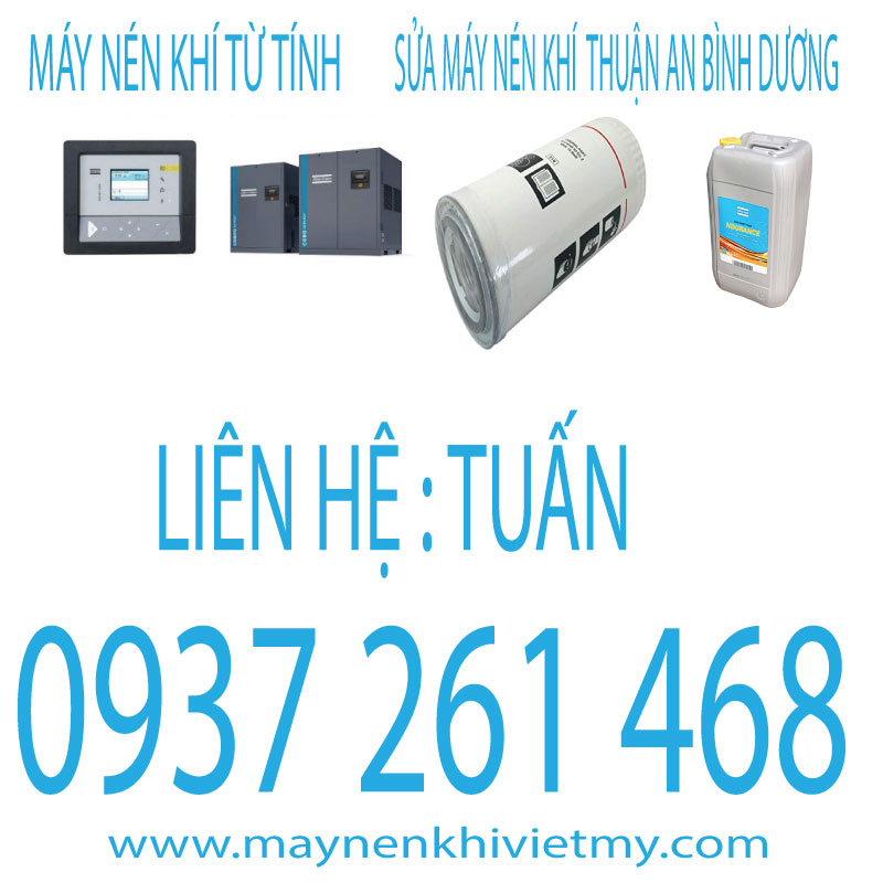 sửa máy nén khí thuận an bình dương